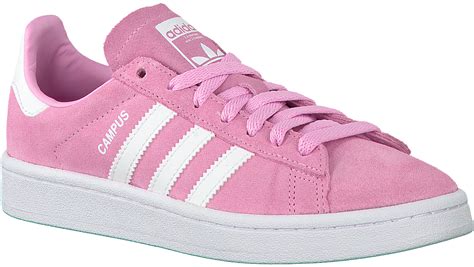 roze sneakers adidas